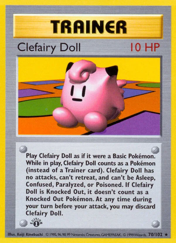Clefairy Doll, Base Set 70/102