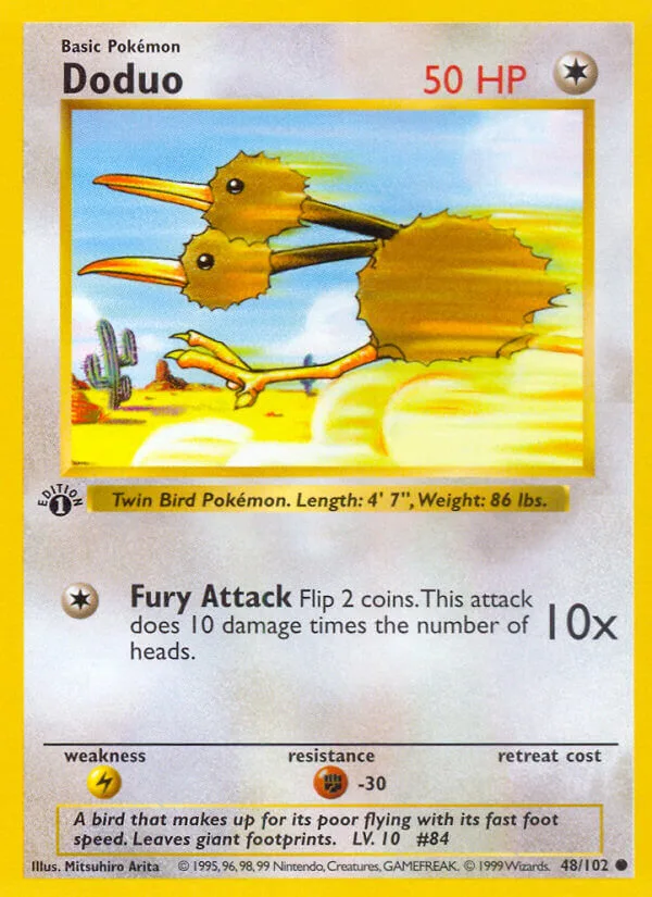 Doduo, Base Set 48/102
