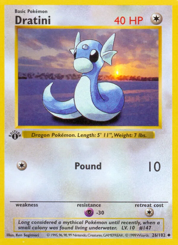 Dratini, Base Set 26/102