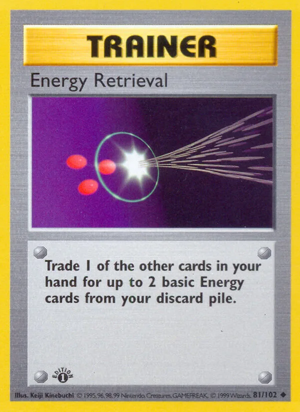 Energy Retrieval, Base Set 81/102