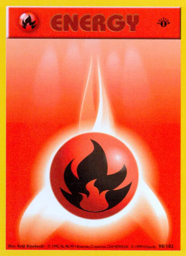 Fire Energy, Base Set 98/102