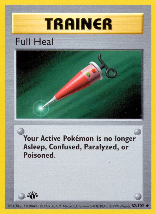 Full Heal, Base Set 82/102