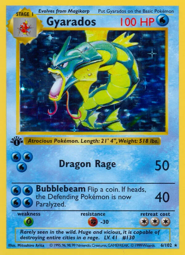Gyarados, Base Set 6/102