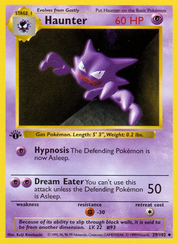 Haunter, Base Set 29/102