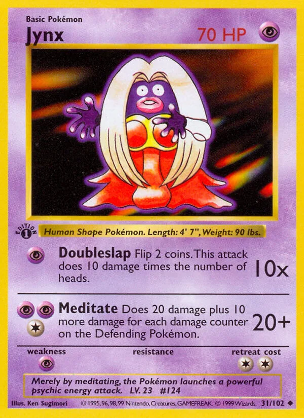 Jynx, Base Set 31/102