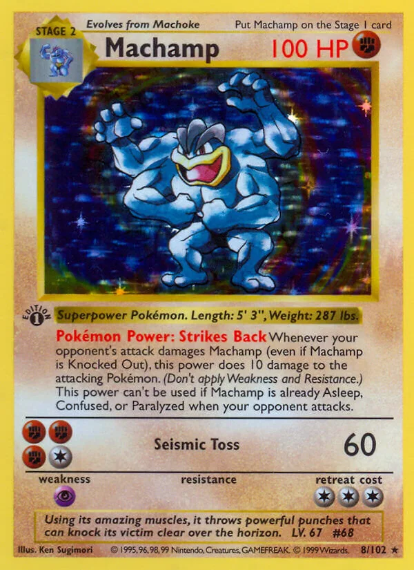 Machamp, Base Set 8/102