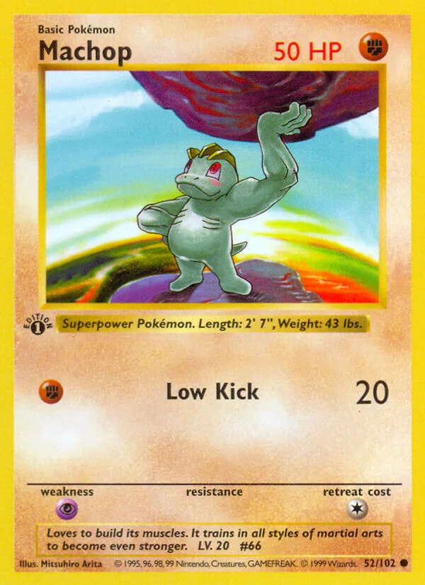 Machop, Base Set 52/102