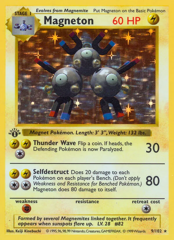 Magneton, Base Set 9/102