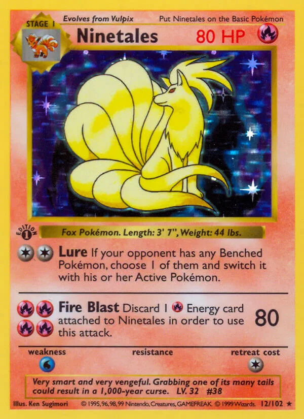 Ninetales, Base Set 12/102