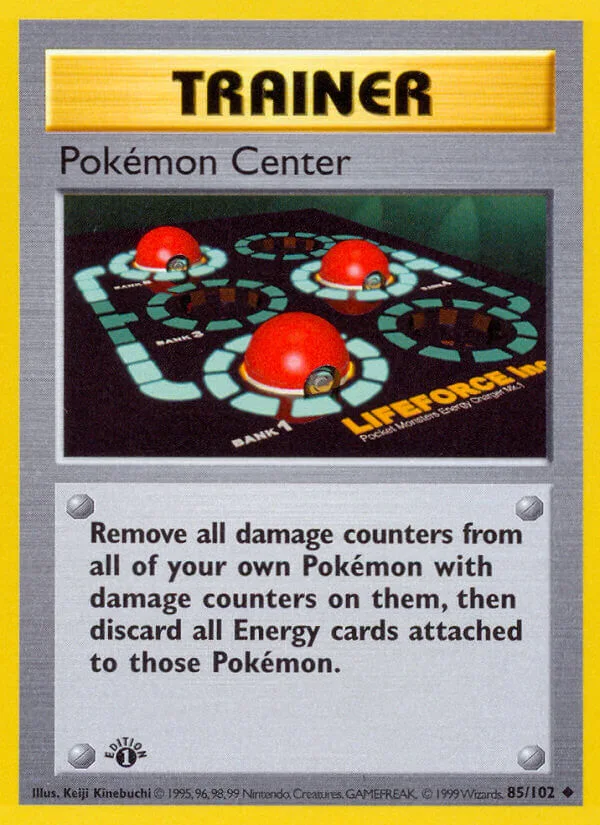 Pokémon Center, Base Set 85/102