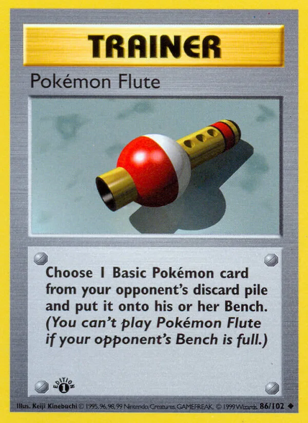 Pokémon Flute, Base Set 86/102
