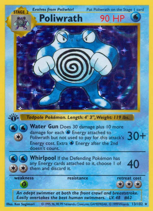 Poliwrath, Base Set 13/102