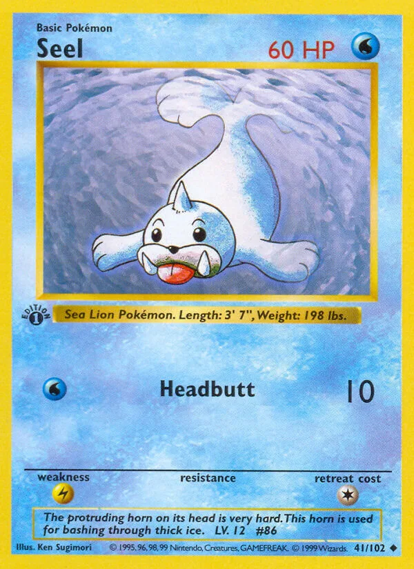 Seel, Base Set 41/102
