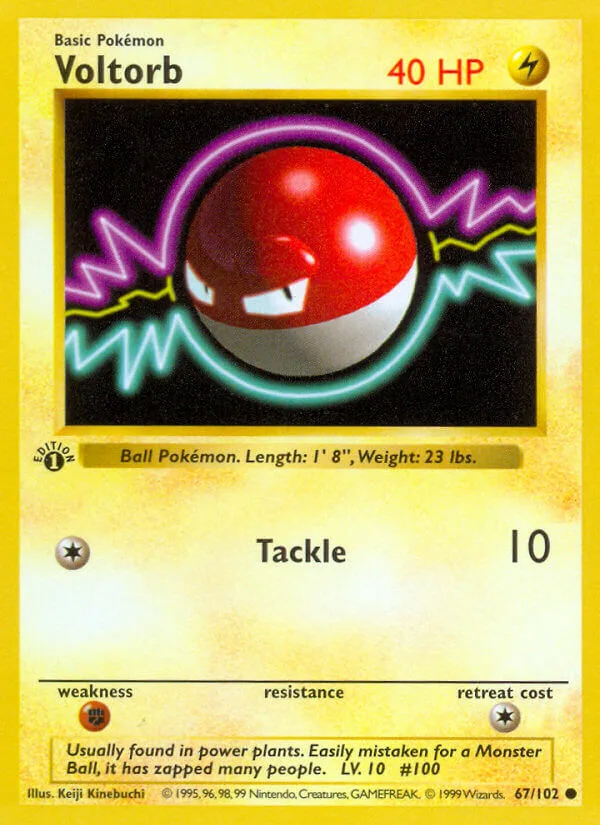 Voltorb, Base Set 67/102