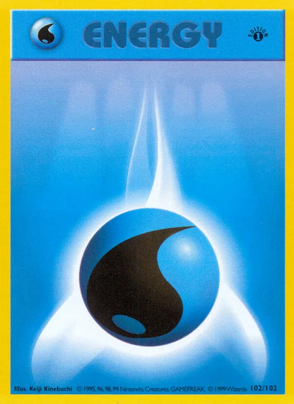 Water Energy, Base Set 102/102
