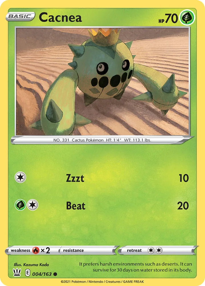 Cacnea, Battle Styles 004/163