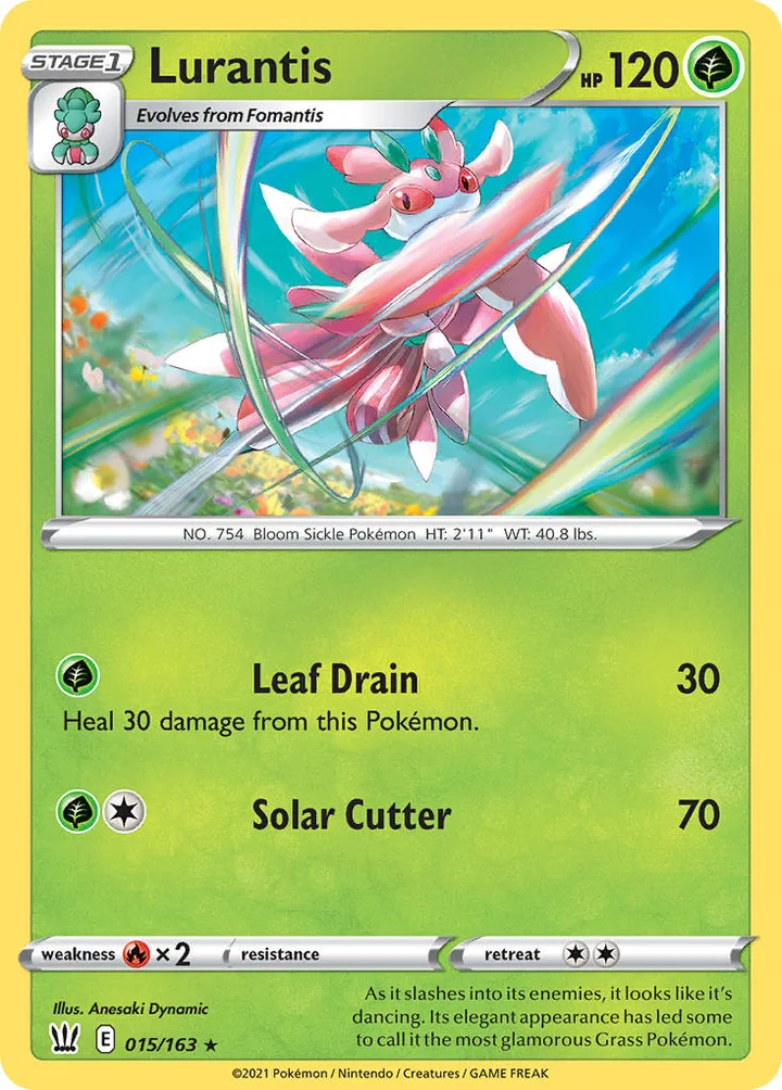 Lurantis, Battle Styles 015/163