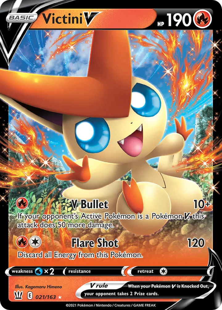 Victini V, Battle Styles 021/163