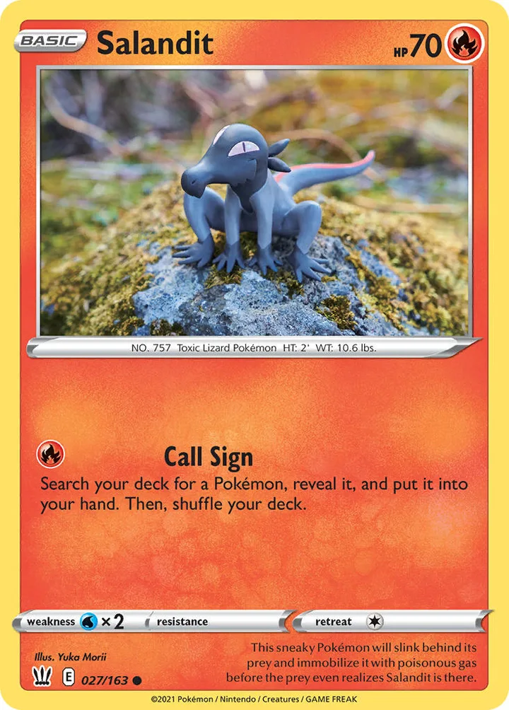 Salandit, Battle Styles 027/163
