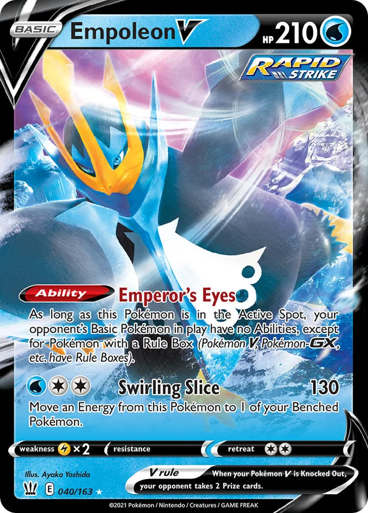 Empoleon V, Battle Styles 040/163