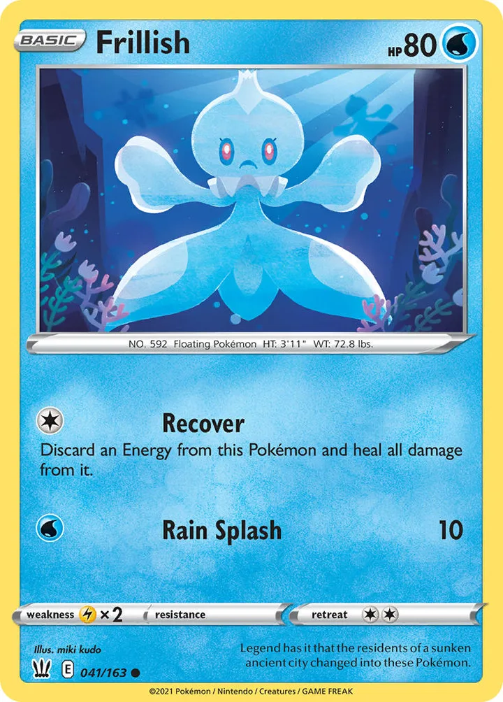 Frillish, Battle Styles 041/163