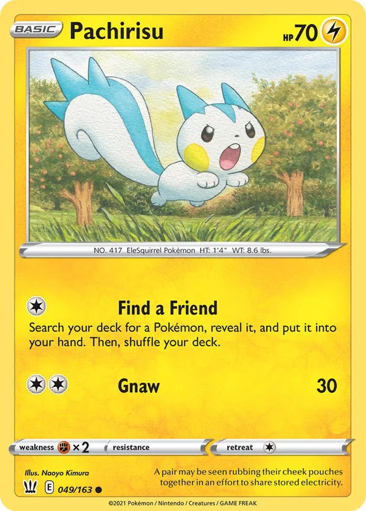 Pachirisu, Battle Styles 049/163