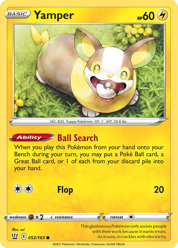 Yamper, Battle Styles 052/163