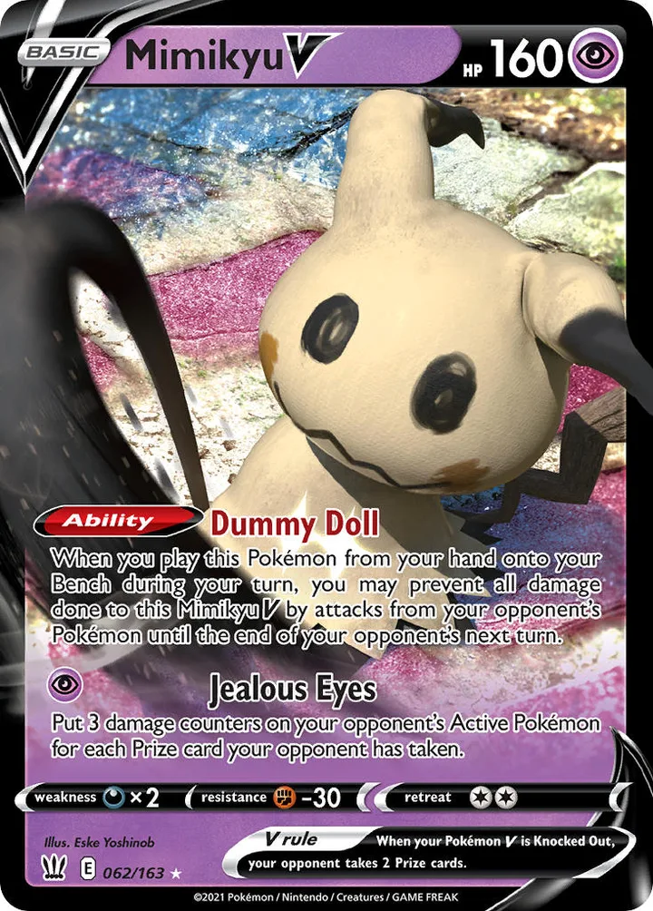 Mimikyu V, Battle Styles 062/163