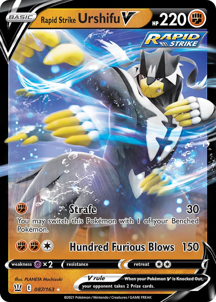 Rapid Strike Urshifu V, Battle Styles 087/163