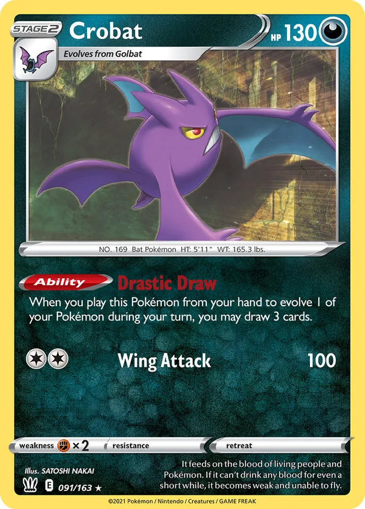 Crobat, Battle Styles 091/163