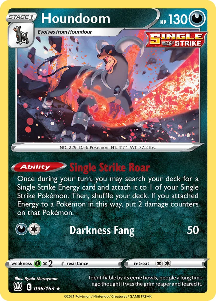 Houndoom, Battle Styles 096/163