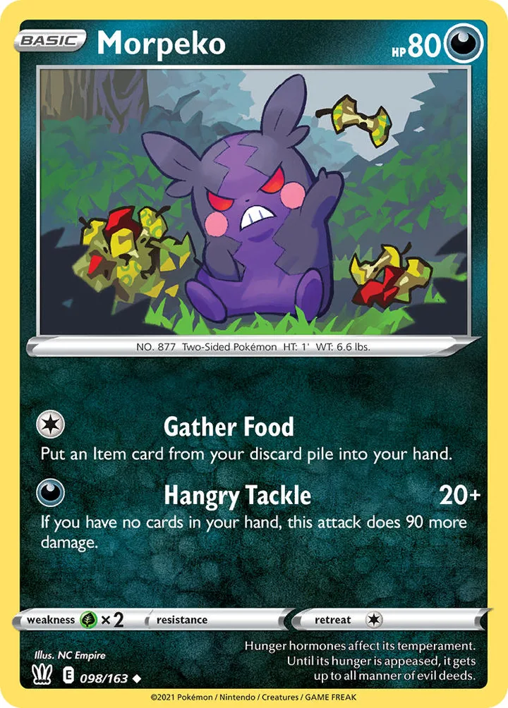 Morpeko, Battle Styles 098/163