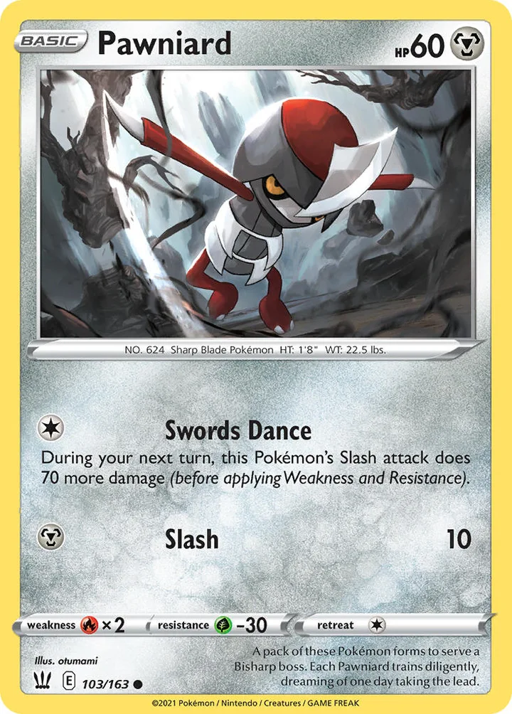 Pawniard, Battle Styles 103/163
