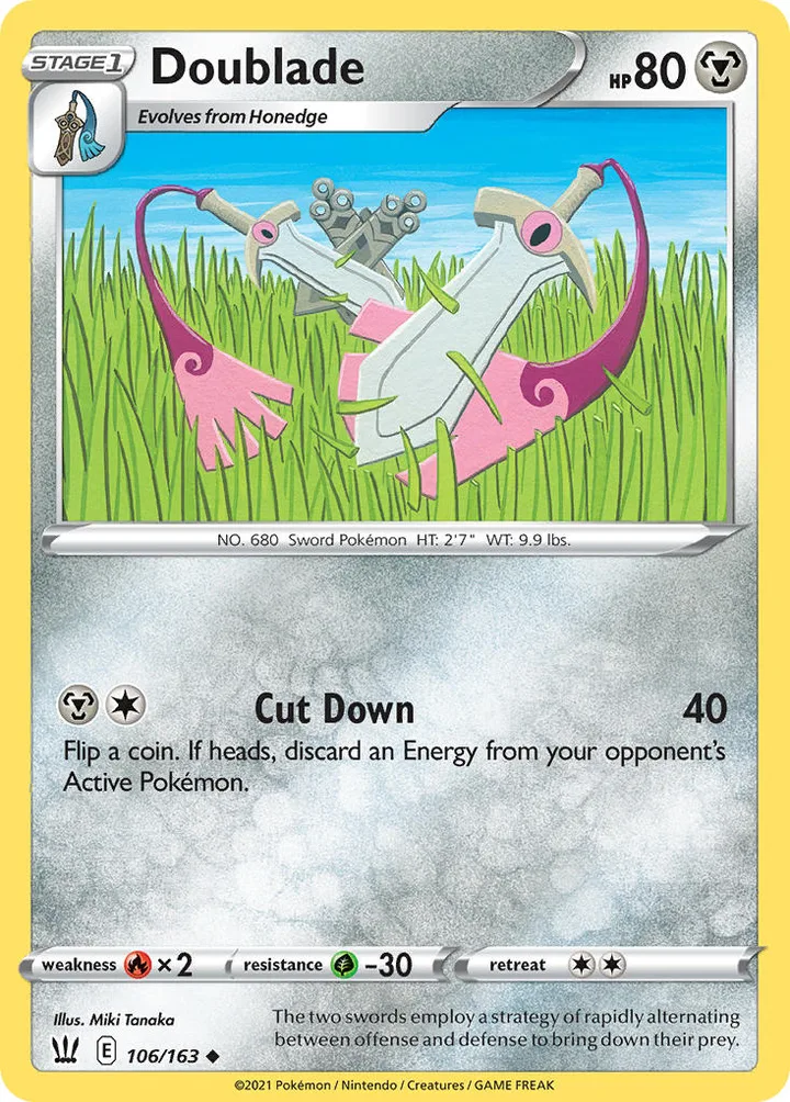 Doublade, Battle Styles 106/163