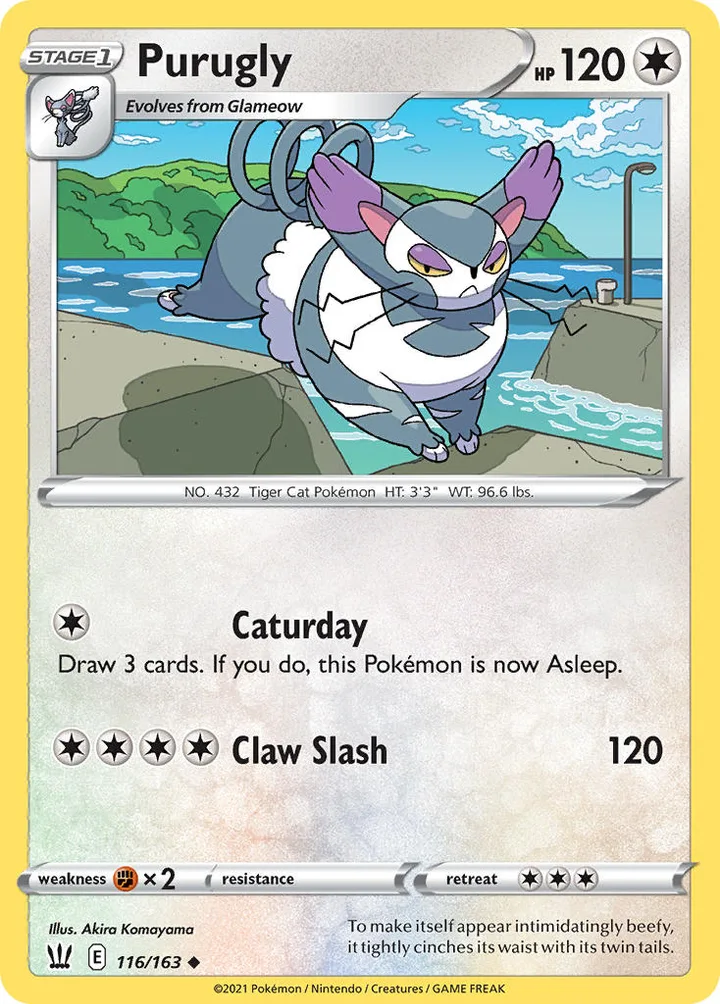 Purugly, Battle Styles 116/163
