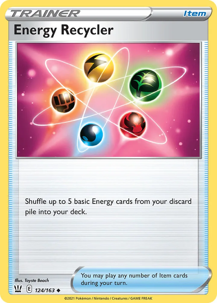 Energy Recycler, Battle Styles 124/163