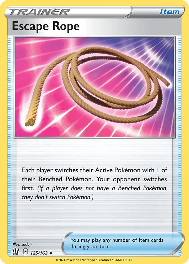 Escape Rope, Battle Styles 125/163