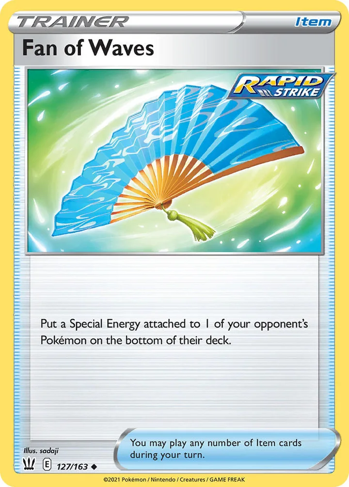 Fan of Waves, Battle Styles 127/163