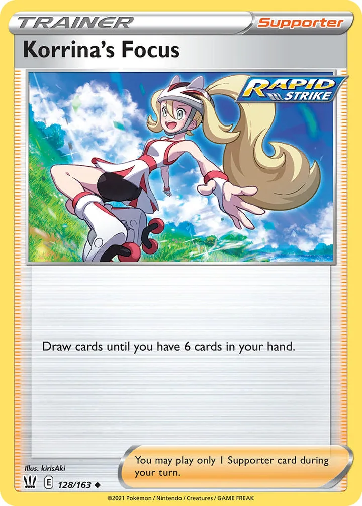 Korrina’s Focus, Battle Styles 128/163