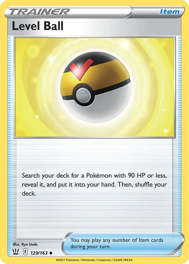 Level Ball, Battle Styles 129/163