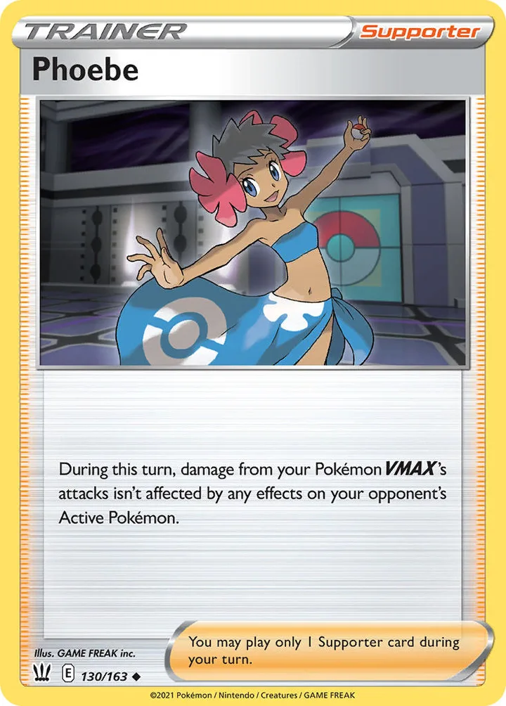 Phoebe, Battle Styles 130/163