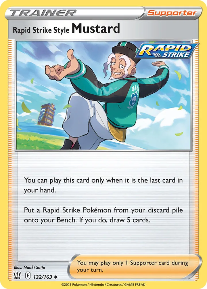 Rapid Strike Style Mustard, Battle Styles 132/163