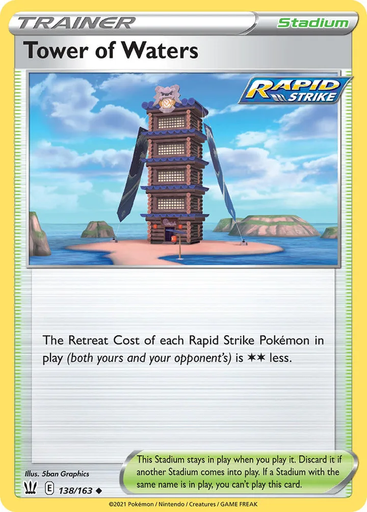Tower of Waters, Battle Styles 138/163