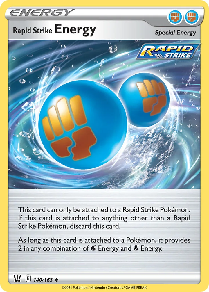 Rapid Strike Energy, Battle Styles 140/163
