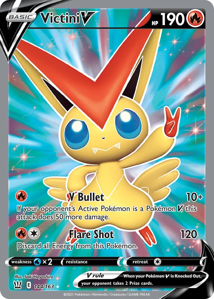 Victini V, Battle Styles 144/163