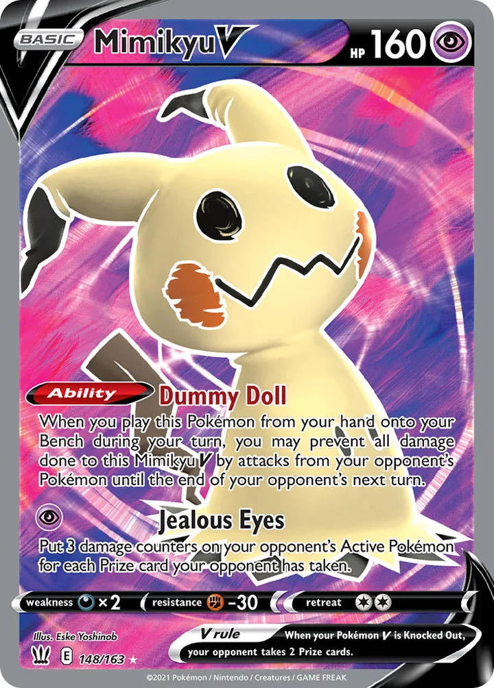 Mimikyu V, Battle Styles 148/163
