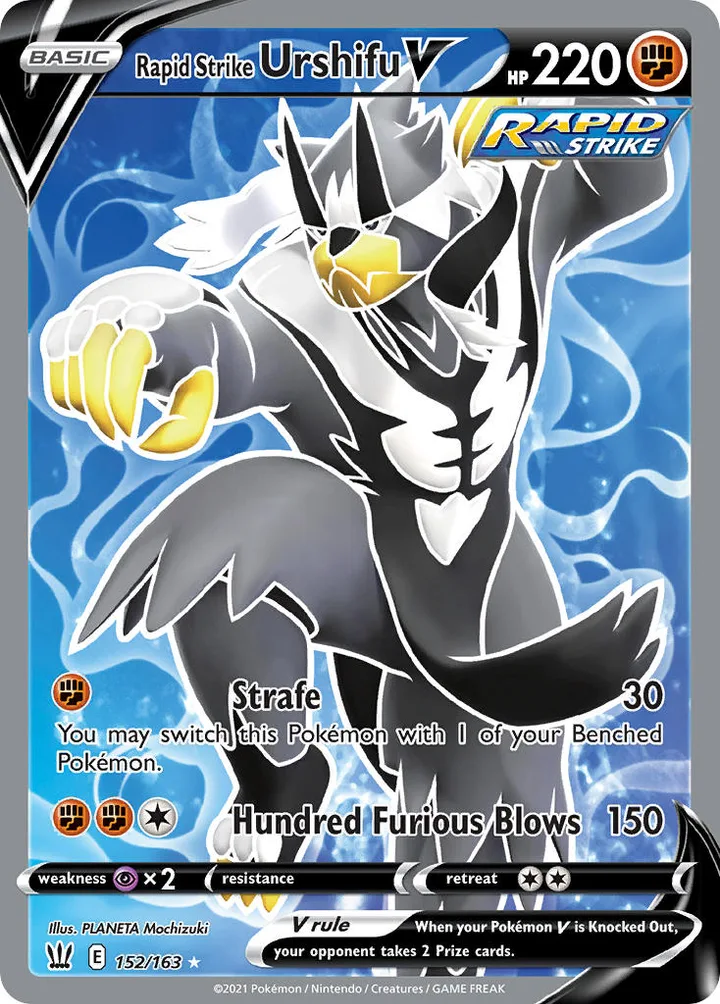 Rapid Strike Urshifu V, Battle Styles 152/163