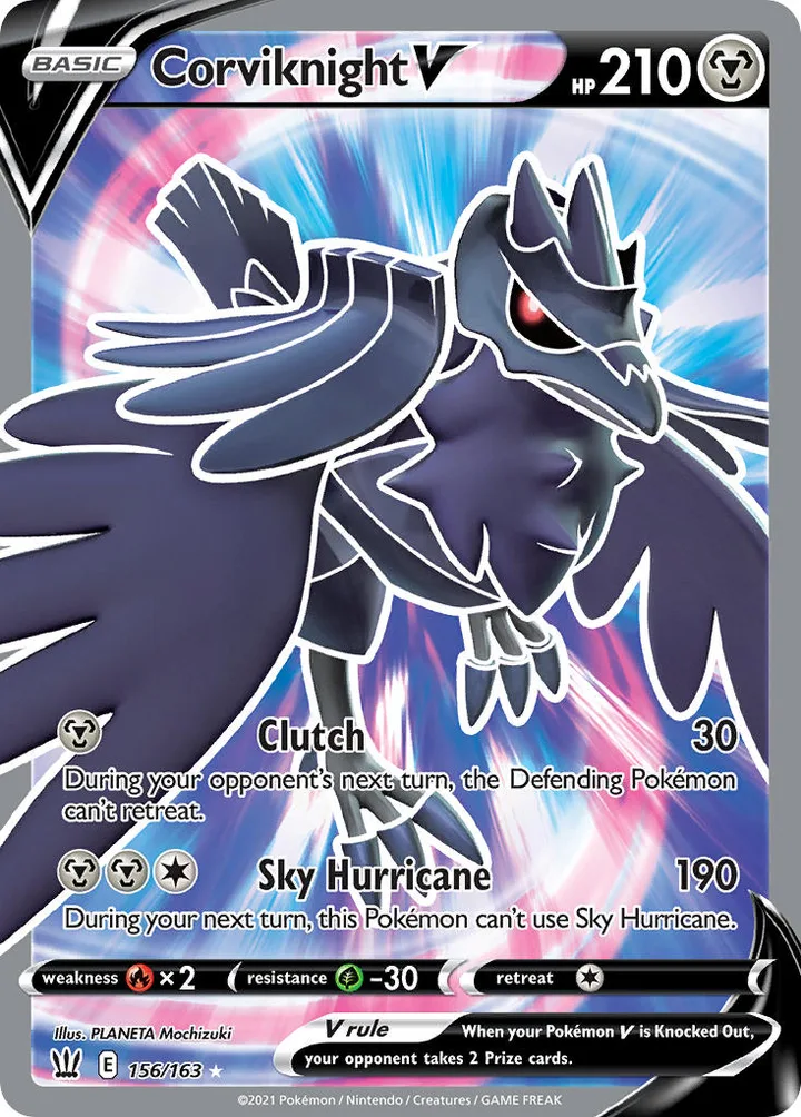 Corviknight V, Battle Styles 156/163