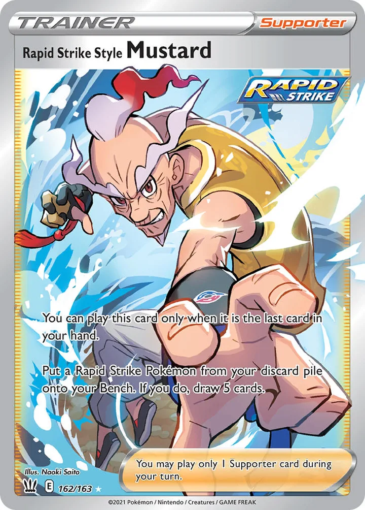 Rapid Strike Style Mustard, Battle Styles 162/163