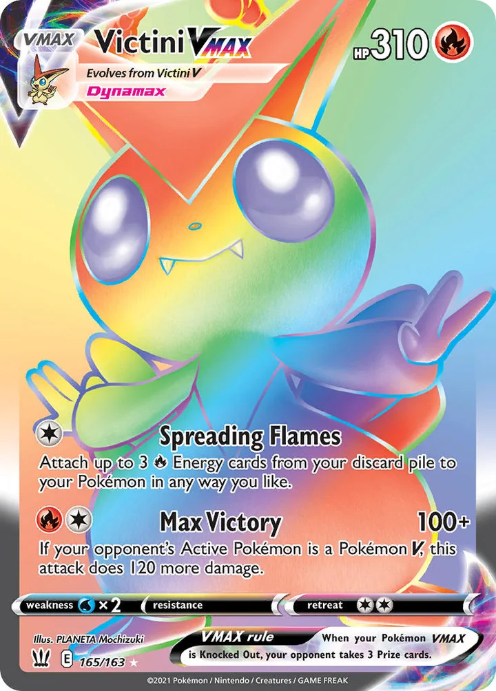 Victini VMAX, Battle Styles 165/163